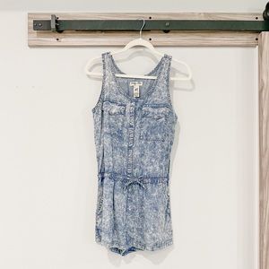 Denim Romper